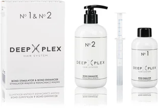 Stapiz Stapiz Deep Plex Zestaw No1 Stymulator wiązań 150ml + No2 Wzmacniacz wiązań 290ml, ochrona i odbudowa włosów 17326 - Zestawy kosmetyków damskich Stapiz Stapiz Deep Plex Zestaw No1 Stymulator wiązań 150ml + No2 Wzmacniacz wiązań 290ml, ochrona i odbudowa włosów 17326 - Zestawy kosmetyków damskich - miniaturka - grafika 1
