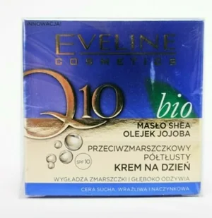 Eveline Bio Q10 Przeciwzmarszczkowy półtłusty krem na dzień i na noc 50ml - Kremy do twarzy - miniaturka - grafika 2