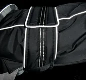 Ubranka dla psów - Trixie Płaszcz Rouen,, 52 cm, w kolorze czarnym - miniaturka - grafika 1