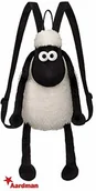 Plecaki - Shaun the Sheep Plecak Shaun the Sheep, 61175, czarno-biały, 30 cm, odpowiedni dla dorosłych i dzieci, plusz 61175 - miniaturka - grafika 1