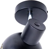 Lampy ścienne - Nave Kinkiet Casco, 1-punktowy, czarny - miniaturka - grafika 1