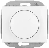 Wyłączniki światła i elektryczne - Abex Onyx biały ściemniacz obrotowy SO-O SO-O biały - miniaturka - grafika 1