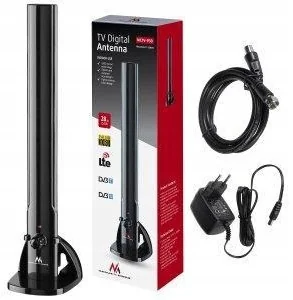 Antena Tv Pokojowa Dvb-t Dab Fm Wewnętrzna 100dBuV - Anteny TV - miniaturka - grafika 2