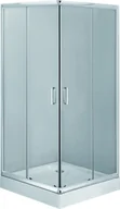 Kabiny prysznicowe - Deante Funkia Kabina kwadratowa 80 cm, szkło transparentne KYC 042K - miniaturka - grafika 1