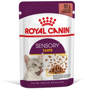 Royal Canin Sensory Taste karma mokra kawałki w sosie 12x85g 303420 - Mokra karma dla kotów - miniaturka - grafika 4