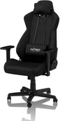 Fotele gamingowe - Nitro Concepts S300 Gaming Czarny (NC-S300-B) - miniaturka - grafika 1