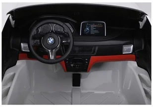 Import LEANToys BMW X6M Białe 2841 - Pojazdy elektryczne dla dzieci - miniaturka - grafika 8
