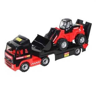 Wader Quality Toys Wader QT MAMMOET Volvo Samochód Holownik Ładowarka 567330 - Samochody i pojazdy dla dzieci - miniaturka - grafika 2