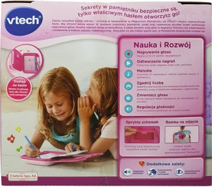 Vtech Magiczny pamiętnik na hasło interaktywny sekretny 61243 - Zabawki kreatywne - miniaturka - grafika 10