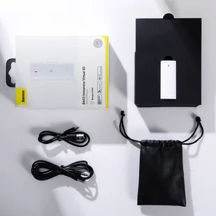 Baseus Odbiornik Bluetooth 5.0 BA03, dźwięk 3D, NFC, aptX (czarny) BSU951 - Transmitery FM - miniaturka - grafika 17