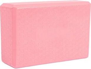 PURE 2 IMPROVE Kostka do jogi PURE 2 IMPROVE Yogablock Różowy - Klocki do jogi - miniaturka - grafika 2