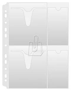 Donau Koszulki na płyty CD/DVD , PP, A4, groszkowe, 160mikr. 1715001PL-00 - Koszulki na dokumenty - miniaturka - grafika 3