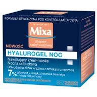 Maseczki do twarzy - Mixa Hyalurogel Noc nawilżający krem-maska na noc 50ml 54030-uniw - miniaturka - grafika 1