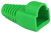 Złącza, przejściówki, adaptery - brak danych Gumowa osłona wtyku RJ-45 zielon - miniaturka - grafika 1