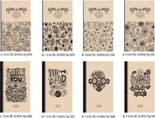 Fresh Notatnik ozdobny 113x165/120K kratka FRESH - Szkolne artykuły papiernicze - miniaturka - grafika 2