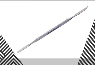 The Brush Tools Dwustronna szpatułka metalowa 1 szt. - Kosmetyki do mycia twarzy - miniaturka - grafika 2