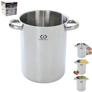 Orion Garnek stalowy wysoki 3,2L do makaronu szynkowaru 113041 - Garnki - miniaturka - grafika 2