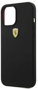 Ferrari Ferrari FESSIHCP12LBK iPhone 12 Pro Max 6,7" czarny/black hardcase On Track Silicone hurtel-65644-0 - Etui i futerały do telefonów - miniaturka - grafika 6