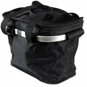 Koszyki rowerowe - Kosz rowerowy na przód HT-415A czarny - miniaturka - grafika 1