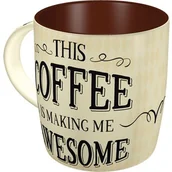 Kubki - Nostalgic-Art 43026 Word Up Awesome, filiżanka, ceramika, kolorowy 43026 - miniaturka - grafika 1