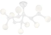 Lampy sufitowe - IDEAL LUX Lampa Sufitowa Nodino Pl9 Bianco 149622 Średnica 83,0 Wys. 47,5 - miniaturka - grafika 1