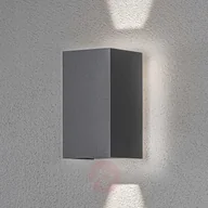 Lampy ogrodowe - Konstmide Kinkiet zewnętrzny LED Cremona z podświetleniem - miniaturka - grafika 1