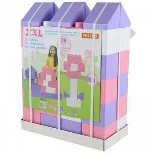 Wader QT Klocki XXL 36 el. + Łącznik 30 el 68064 - Klocki - miniaturka - grafika 2