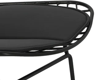 D2.Design DESIGN Krzesło Harry czarne / czarna poduszka - Krzesła - miniaturka - grafika 16