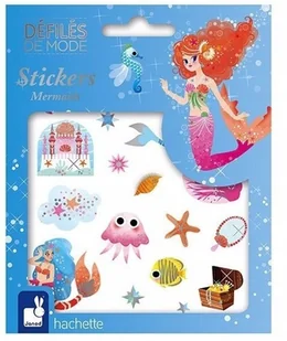 Janod zestaw naklejek Pokaz mody Syrenki - Zabawki kreatywne - miniaturka - grafika 2