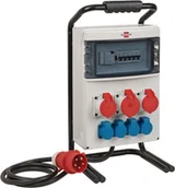 Programatory czasowe - Brennenstuhl Hugo GmbH & Co. Kommanditgesellschaft Przenosna rozdzielnica gniazdowa BSV 4/32 FS IP44 *FR* (1154904) - miniaturka - grafika 1