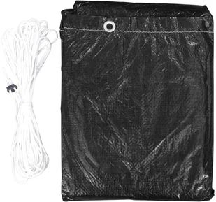 vidaXL Pokrowce na meble i grill, 2 szt., 6 oczek, 170x90x60 cm - Poduszki ogrodowe - miniaturka - grafika 5