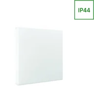 Lampy ogrodowe - Spectrum Plafon LED kwadrat 26x26cm 18W b.neutralna 4000K (1250lm) NYMPHEA ECO 2 biała klosz mleczny IP44 - miniaturka - grafika 1