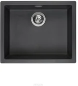 Zlewozmywaki - Reginox Zlewozmywak AMSTERDAM 50 PURE BLACK - miniaturka - grafika 1