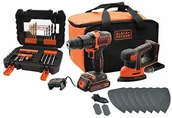 Wiertarki - Black&Decker 18V Combo Kit BCK23S1SA41 - miniaturka - grafika 1