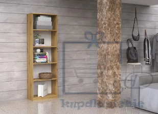 REGAŁ 40CM PÓŁKA SZAFKA KSIĄŻKI SEGREGATORY DĄB ARTISAN - Regały - miniaturka - grafika 2