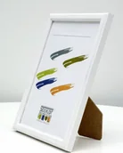 Ramki na zdjęcia - Deknudt Ramka S236K1 13x18 Wooden Frame in white S236K1_13,0X18,0 - miniaturka - grafika 1