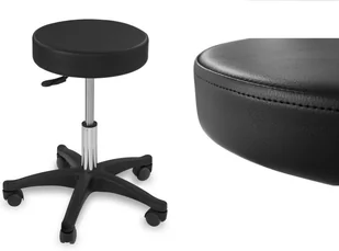 Physa Taboret kosmetyczny Aversa czarny - Aversa - Krzesła i taborety kosmetyczne - miniaturka - grafika 2