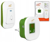 Dzwonki i gongi - Dzwonek Bezprzewodowy Radiowy Z Termometrem 120M - miniaturka - grafika 1