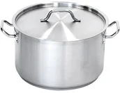 Wyposażenie lokali gastronomicznych - Stalgast Garnek średni d 500 mm 62,8 l z pokrywką | 12502 - miniaturka - grafika 1