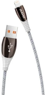 Dudao Kabel USB  Dudao Kabel Lightning 3A 1,2m szary L7Pro dudao_20200226103741 - Kable komputerowe i do monitorów - miniaturka - grafika 2