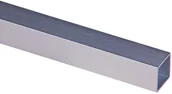 Listwy i profile - Gah Alberts GAH Alberts Rura kwadratowa aluminiowy 25 mm x 25 mm x 1000 mm - miniaturka - grafika 1