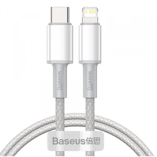 BASEUS BASEUS DATA PD20W KABEL USB-C DO LIGHTNING 1M BIAŁY 17062 - Kable komputerowe i do monitorów BASEUS BASEUS DATA PD20W KABEL USB-C DO LIGHTNING 1M BIAŁY 17062 - Kable komputerowe i do monitorów - miniaturka - grafika 12