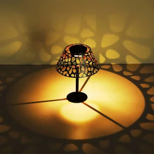 GLOBO Lampa solarna LED 33648, dekoracyjne tłoczenia - Lampy ogrodowe - miniaturka - grafika 4