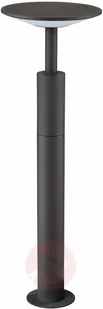 Lampenwelt COM Antracytowy słupek oświetleniowy LED Fenia - Lampy ogrodowe - miniaturka - grafika 2