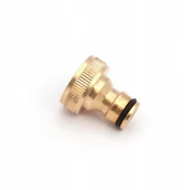Inne akcesoria do nawadniania - Przyłącz Na Kran 3/4'' Mosiądz Adapter Złączka - miniaturka - grafika 1