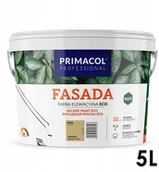 Farby zewnętrzne - Primacol Fasada Eco Farba Elewacyjna Cynamon 5L - miniaturka - grafika 1