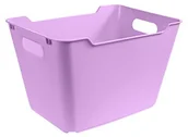 Pudła i pojemniki do przechowywania - keeeper pudełko do przechowywania, powierzchnia strukturalna, liliowy, 20 l - miniaturka - grafika 1