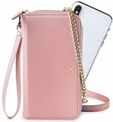 Etui i futerały do telefonów - Celly Clutch Venere do smartfonów do 6,5 cala, różowy Venerepk - miniaturka - grafika 1