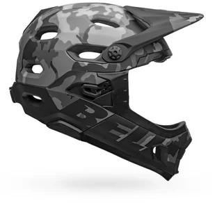 Bell Super DH MIPS Kask rowerowy, matte/gloss black camo M | 55-59cm 2021 Kaski Fullface i Downhill 210178-044 - Kaski rowerowe - miniaturka - grafika 2