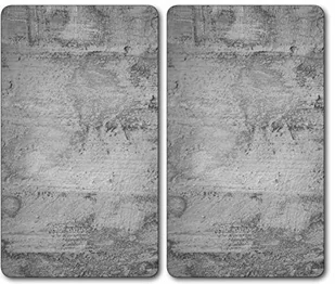 Kesper Kesper 36540 13 szklana płyta do krojenia motyw: beton  wymiary: 52 x 30 x 0,8 cm, szkło szare, 2 sztuki 36540 13 - Pozostałe akcesoria kuchenne - miniaturka - grafika 2